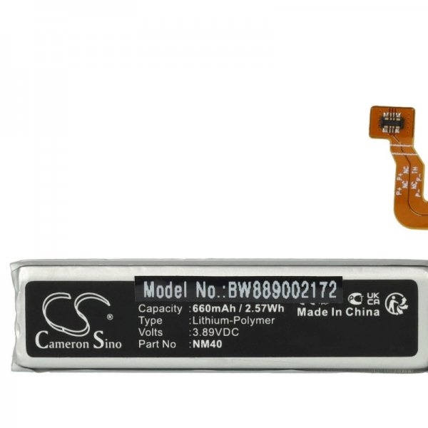 Baterija za Motorola RAZR 3 5G / RAZR 2022 / XT2251, 660 mAh - slika 3