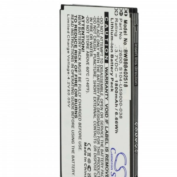 Baterija za Wiko View4, 4650 mAh - slika 3