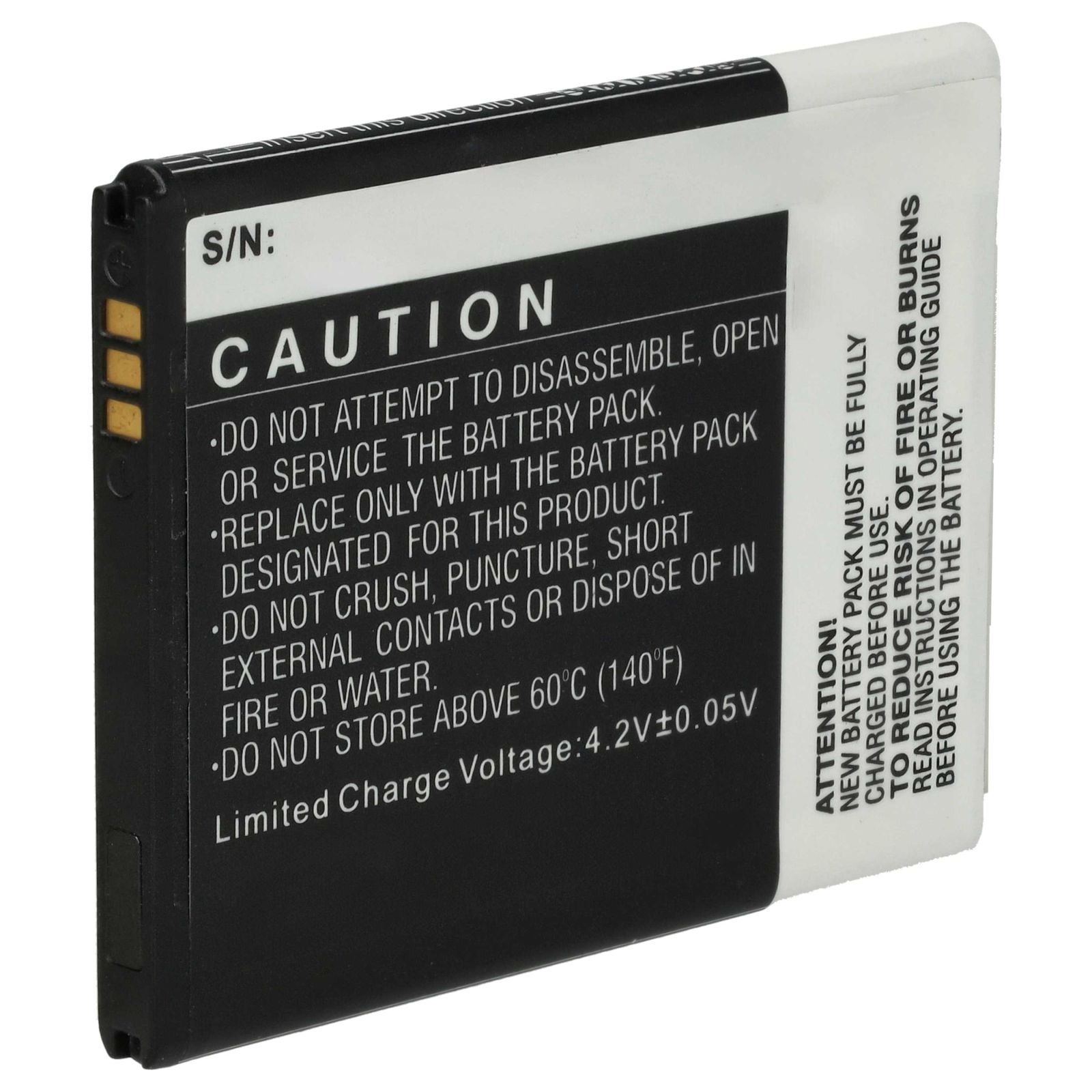 Baterija za Samsung Galaxy W / GT-I8150 / GT-S5820, 1500 mAh - slika 3