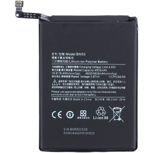 <br><b>Opis:</b><br><ul><li><b>Originalna baterija proizvajalca Xiaomi</b><br></li><li>Najsodobnejša tehnologija omogoča veliko ciklov polnjenja in praznjenja<br></li><li>Li-Ion celice so prijazne okolju, obenem pa zagotavljajo delovanje brez spominskega učinka<br></li><li>Termično stikalo ščiti baterijske celice pred pregrevanjem, prenapolnitvijo in kratkim stikom<br></li><li>Visoka kapaciteta baterije, podaljšan čas delovanja pri mirovanju naprave, zelo počasno samopraznjenje</li><li>Baterijo polnimo z originalnim ali nadomestnim polnilcem</li><li>Certifikati CE in ROHS</li></ul><br><br><p><b>Originalne oznake:</b><br></p><ul><li>BN55<br></li></ul><br><p><b>Primerno za:</b></p>Xiaomi:<ul><li>Redmi Note 9s, Poco M2 Pro, Poco M2 Pro Premium, M2003J6CI</li></ul><br><b>Lastnosti:</b><ul><li>Proizvajalec: Xiaomi</li><li>Vrsta: Li-Polymer</li><li>Napetost: 3,87 V</li><li>Kapaciteta: 5.020 mAh (19,4 Wh)</li></ul><br>