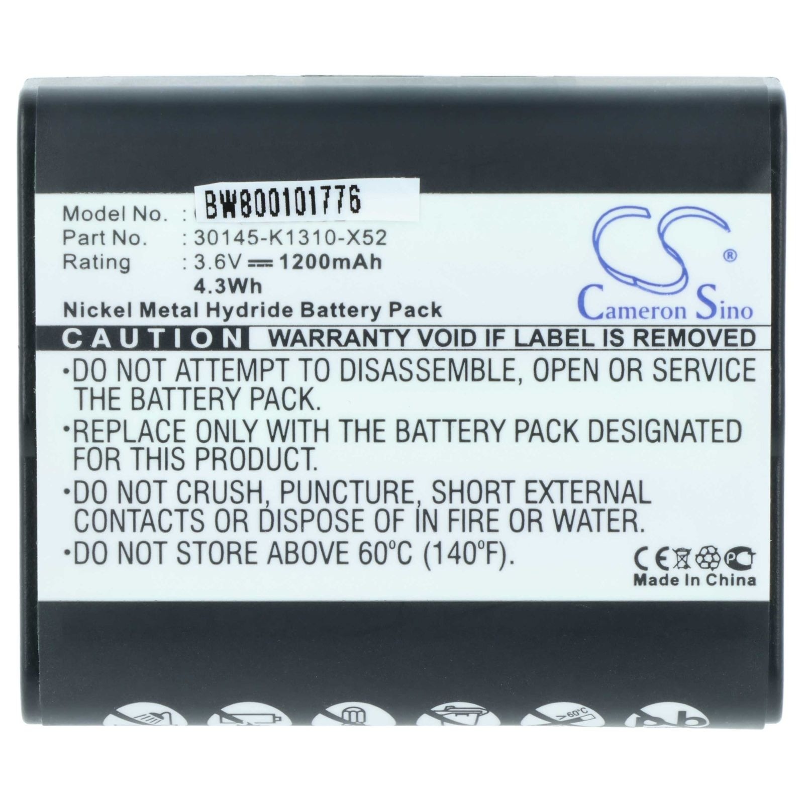 Baterija za Siemens Gigaset 825 / 905 / 951, 1200 mAh - slika 4