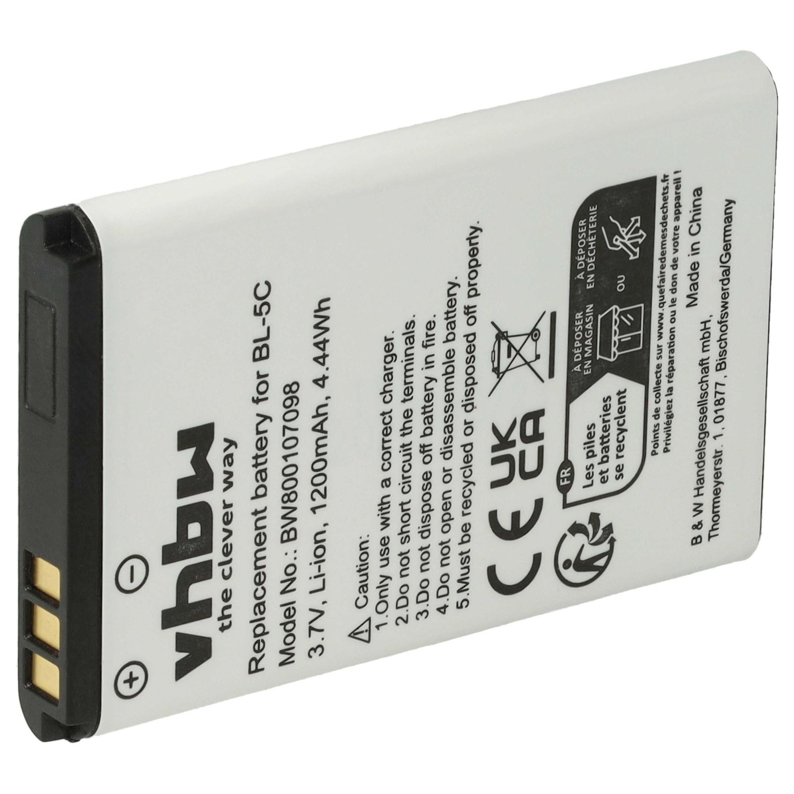 Baterija za Alcatel 8232 / 8242 DECT, 1200 mAh - slika 4