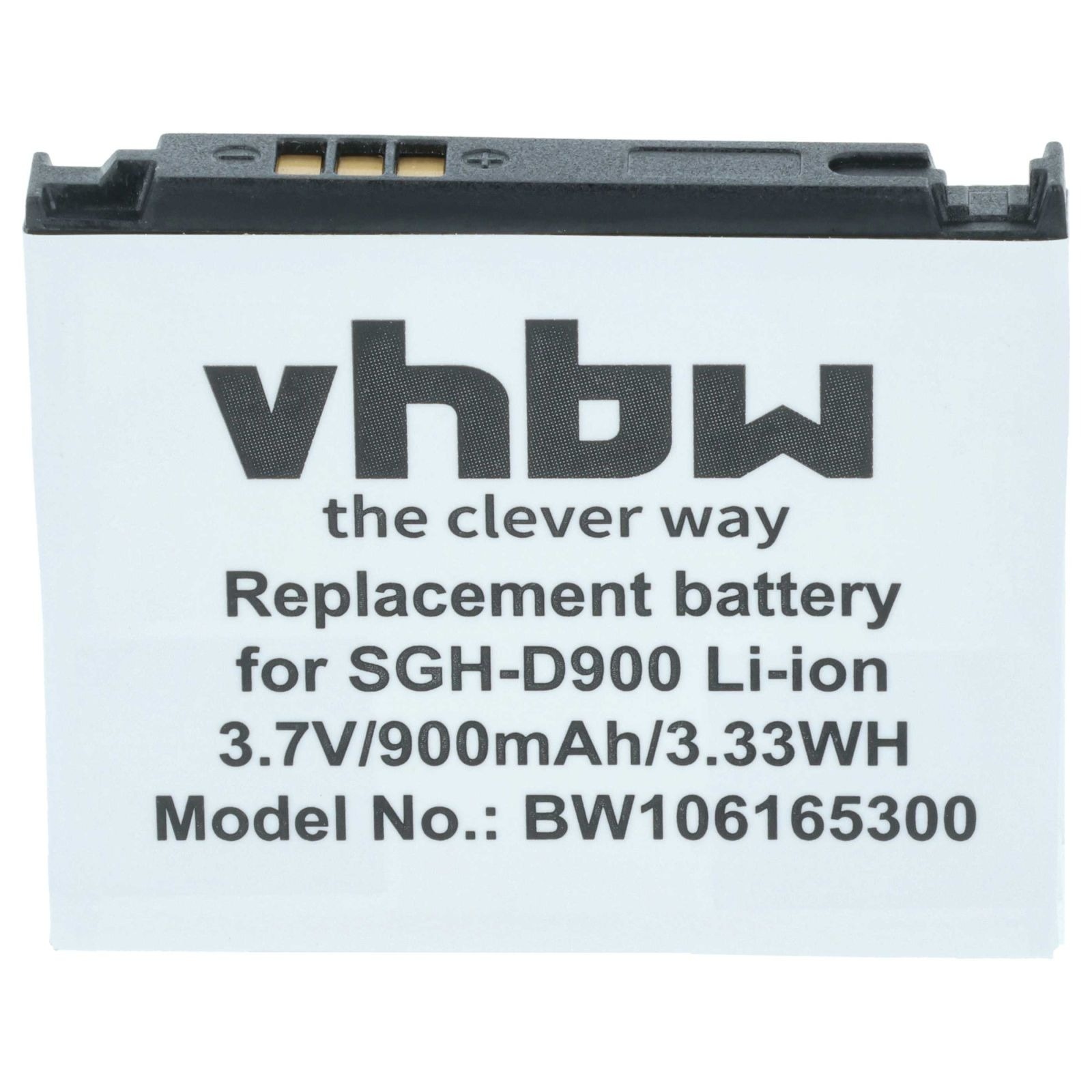 Baterija za Samsung SGH-D900 / SGH-E490 / SGH-E780, 900 mAh - slika 4