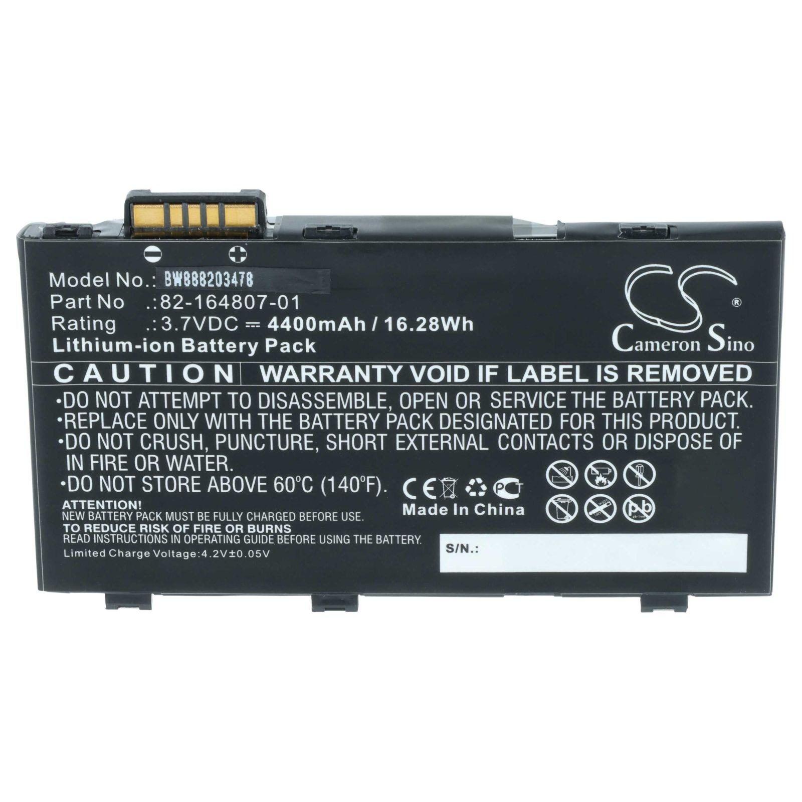 Baterija za Symbol MC36 / Motorola TC55, 4400 mAh - slika 4