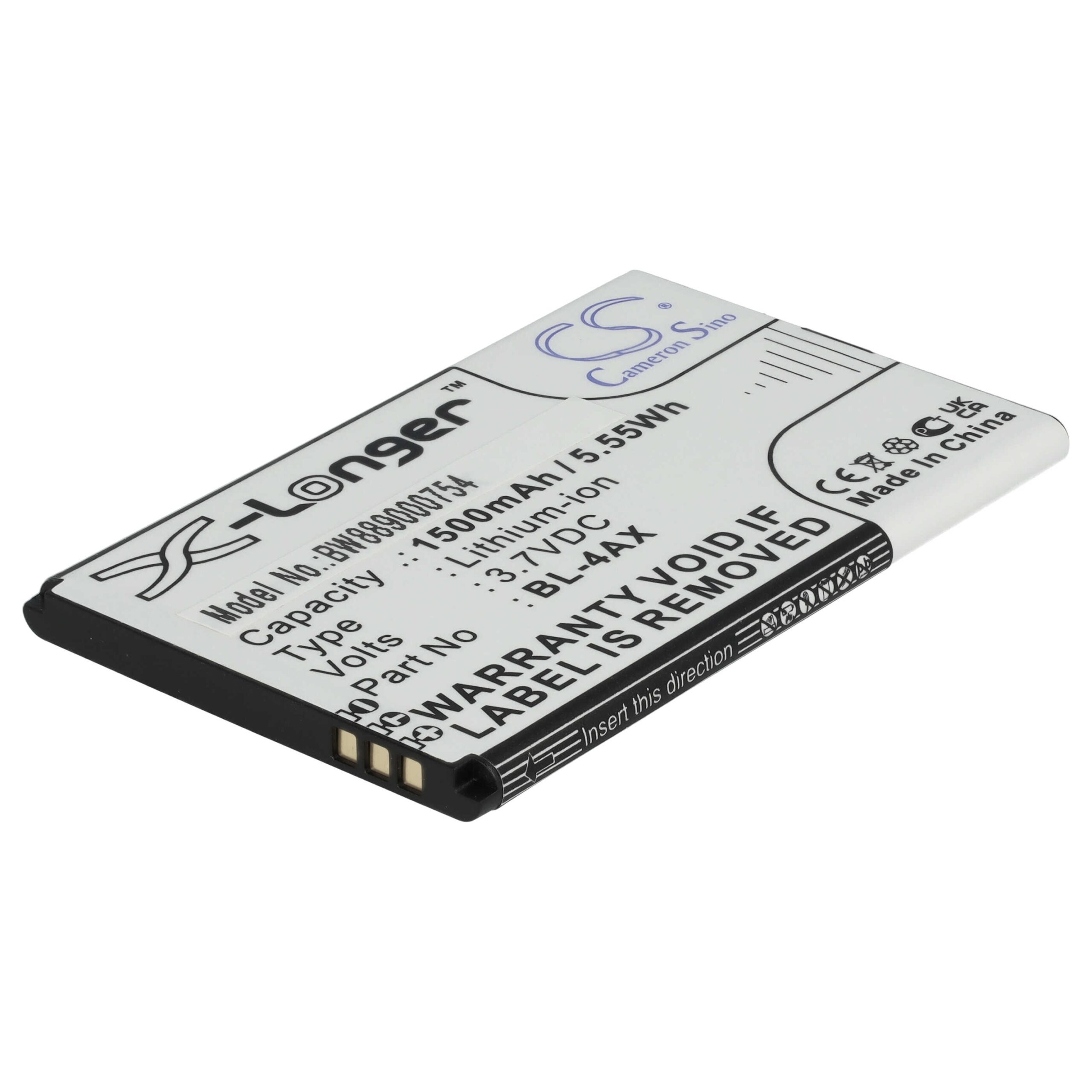 Baterija za Nokia 6300 4G / 8000 4G, BL-4XL, 1500 mAh - slika 4