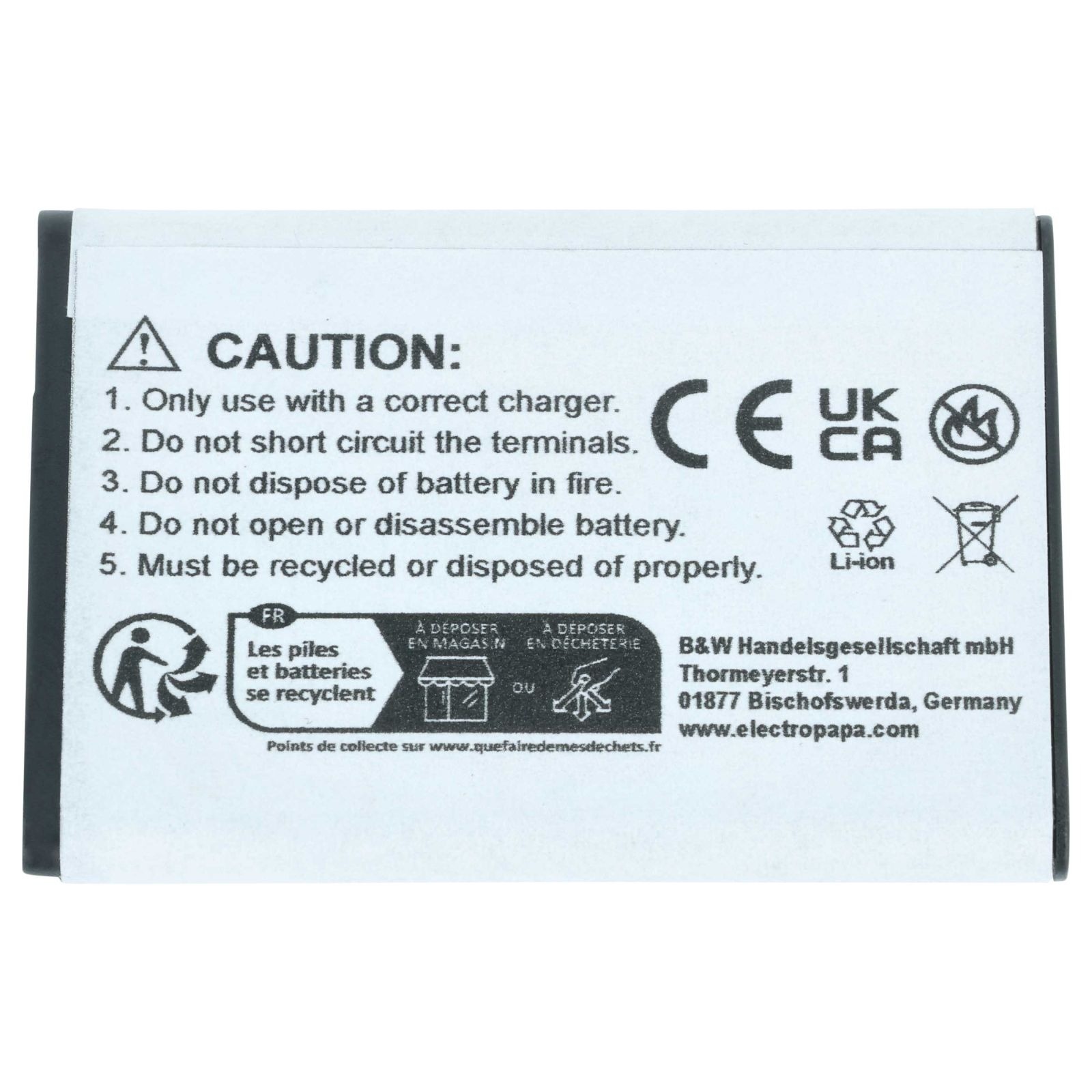 Baterija za Nokia 8110 4G / 2060 / 3060, BV-6A, 1200 mAh - slika 5