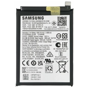 <b>Opis:</b><br><ul><li><b>Originalna baterija proizvajalca Samsung</b><br></li><li>Najsodobnejša tehnologija omogoča veliko ciklov polnjenja in praznjenja<br></li><li>Li-Ion celice so prijazne okolju, obenem pa zagotavljajo delovanje brez spominskega učinka<br></li><li>Termično stikalo ščiti baterijske celice pred pregrevanjem, prenapolnitvijo in kratkim stikom<br></li><li>Visoka kapaciteta baterije, podaljšan čas delovanja pri mirovanju naprave, zelo počasno samopraznjenje<br></li><li>Baterijo polnimo z originalnim ali nadomestnim polnilcem<br></li><li>Certifikati CE in ROHS</li></ul><br><br><p><b>Originalne oznake:</b></p><ul><li>HQ-50S</li><li>GH81-21239A<br></li></ul><br><br><p><b>Primerno za:</b></p><p>Samsung:</p><ul><li>Galaxy A03, SM-A035F, SM-A035F/DS, SM-A035M, SM-A035G</li><li>Galaxy A03S, SM-A037F, SM-A037F/DS, SM-A037M, SM-A037G, SM-A037U, SM-S134DL, SM-A037W, SM-A037U1</li><li>Galaxy A02S, SM-A025F, SM-A025F/DS, SM-A025G, SM-A025G/DS, SM-A025M, SM-A025M/DS, SM-A025U, SM-A025V, SM-A025A, SM-A025U1, SM-A025AZ, SM-S124DL<br></li></ul><br><b>Lastnosti:</b><ul><li>Proizvajalec: Samsung</li><li>Vrsta: Li-Polymer</li><li>Napetost: 3,85 V</li><li>Kapaciteta: 5.000 mAh (19,24 Wh)</li></ul><br>