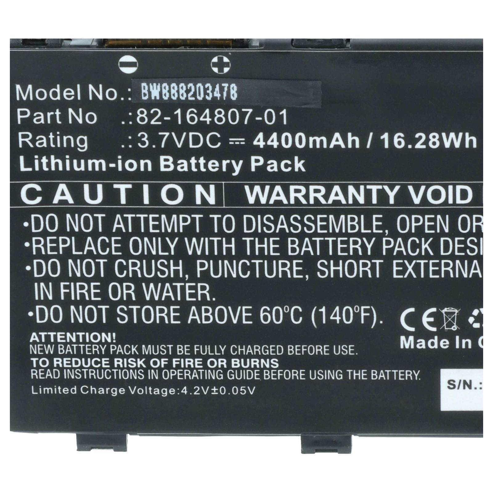 Baterija za Symbol MC36 / Motorola TC55, 4400 mAh - slika 6
