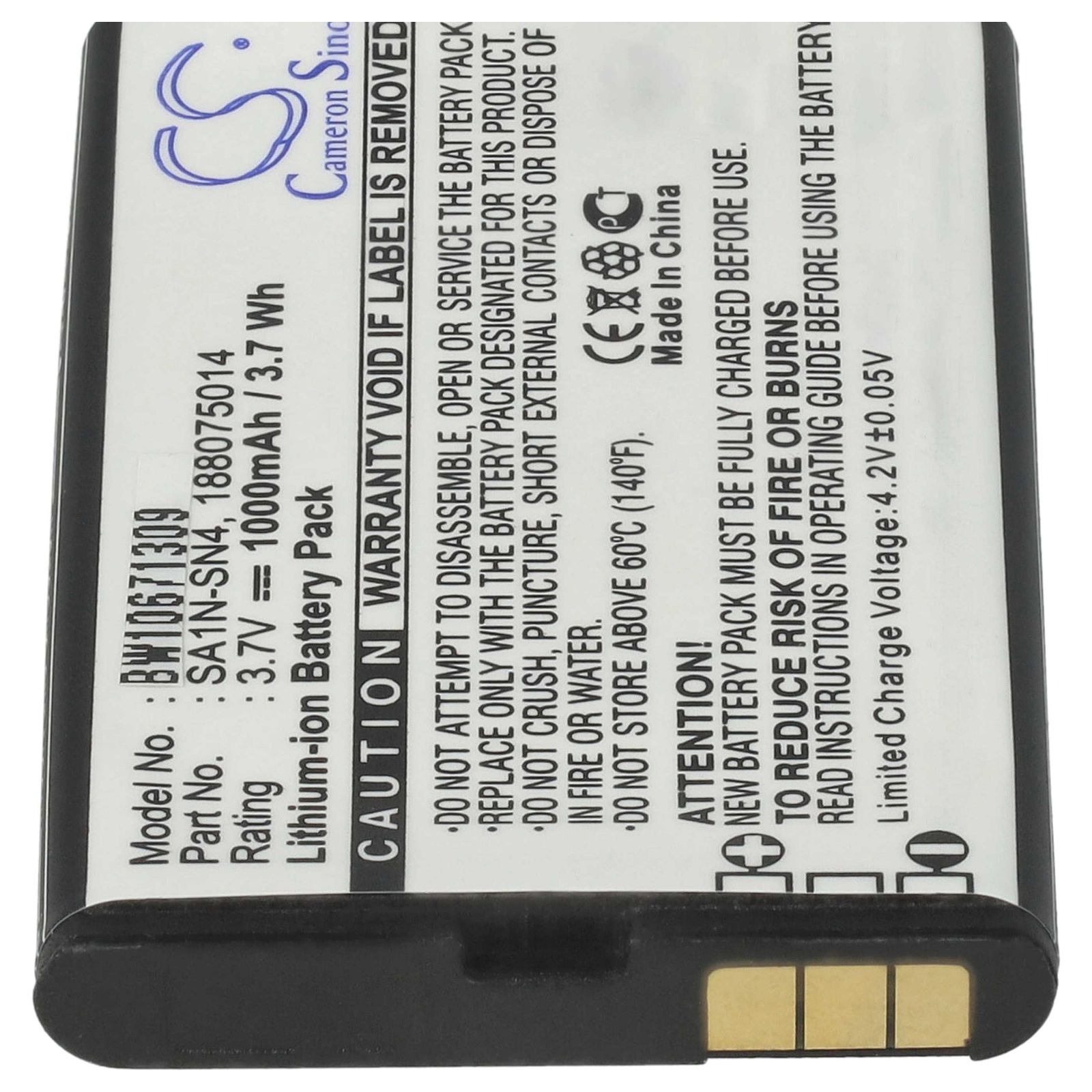 Baterija za Sagem MY-X2 / MY-X6 / MY-X7 / MY-V65 / MY-V75, 1000 mAh - slika 6