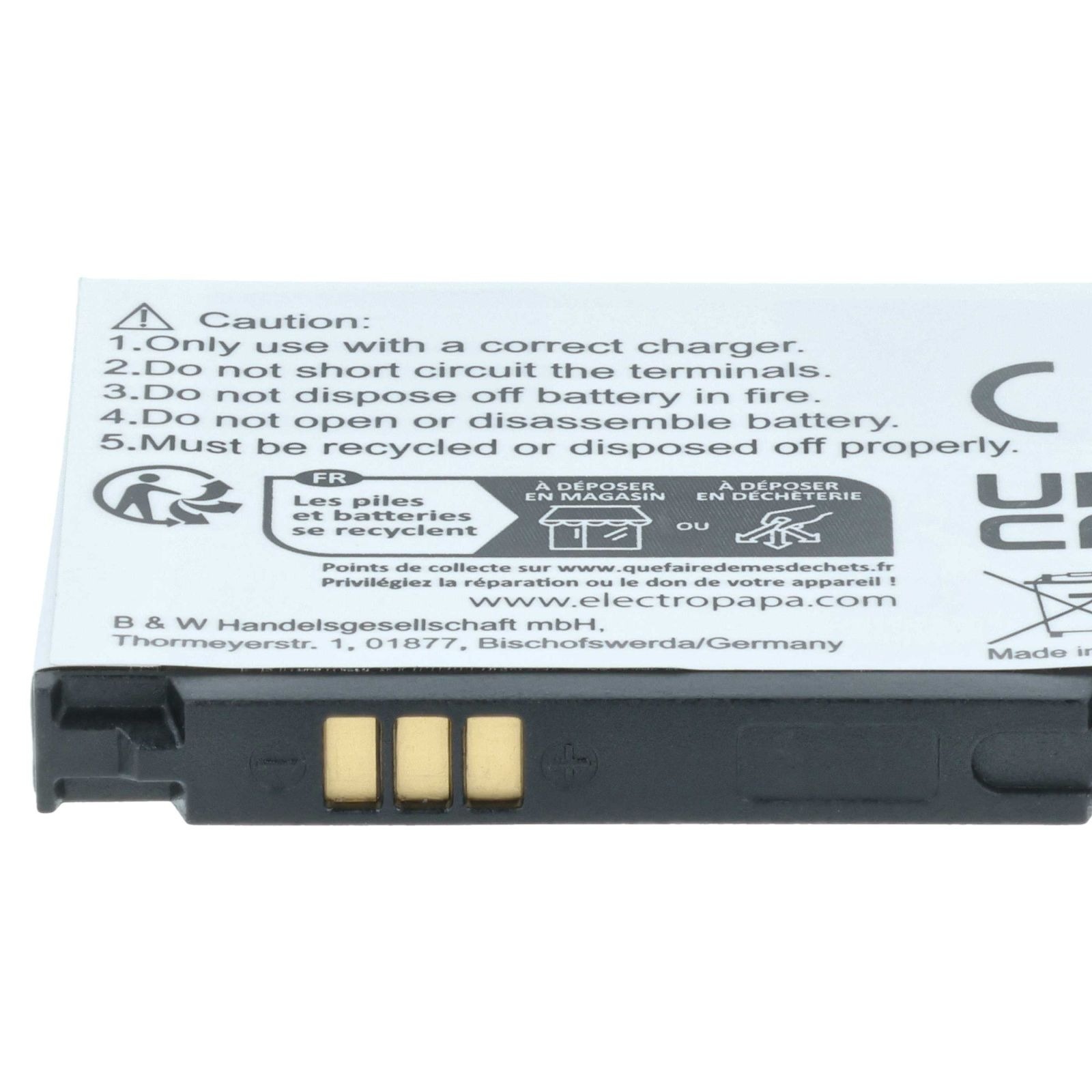 Baterija za Samsung SGH-D900 / SGH-E490 / SGH-E780, 900 mAh - slika 6