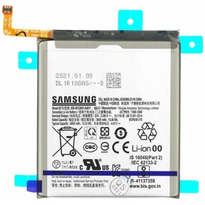 <b>Opis:</b><br><ul><li><b>Originalna baterija proizvajalca Samsung</b></li><li>Najsodobnejša tehnologija omogoča veliko ciklov polnjenja in praznjenja<br></li><li>Li-Polymer celice so prijazne okolju, obenem pa zagotavljajo delovanje brez spominskega učinka<br></li><li>Termično stikalo ščiti baterijske celice pred pregrevanjem, prenapolnitvijo in kratkim stikom<br></li><li>Visoka kapaciteta baterije, podaljšan čas delovanja pri mirovanju naprave, zelo počasno samopraznjenje</li><li>Baterijo polnimo z originalnim ali nadomestnim polnilcem</li><li>Certifikati CE in ROHS</li></ul><br><br><p><b>Originalne oznake:</b></p><ul><li>EB-BG991ABY<br></li><li>GH82-24537A</li></ul><br><br><p><b>Primerno za:</b></p><p>Samsung:</p><ul><li>Galaxy S21 5G, SM-G991, SM-G991F<br></li></ul><br><b>Lastnosti:</b><ul><li>Proizvajalec: Samsung</li><li>Vrsta: Li-Polymer</li><li>Napetost: 3,88 V</li><li>Kapaciteta: 4.000 mAh (15,52 Wh)</li></ul><br>