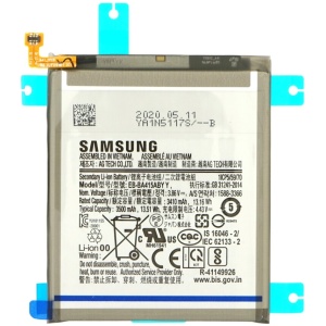 <b>Opis:</b><br><ul><li><b>Originalna baterija proizvajalca Samsung</b><br></li><li>Najsodobnejša tehnologija omogoča veliko ciklov polnjenja in praznjenja<br></li><li>Li-Polymer celice so prijazne okolju, obenem pa zagotavljajo delovanje brez spominskega učinka<br></li><li>Termično stikalo ščiti baterijske celice pred pregrevanjem, prenapolnitvijo in kratkim stikom<br></li><li>Visoka kapaciteta baterije, podaljšan čas delovanja pri mirovanju naprave, zelo počasno samopraznjenje</li><li>Baterijo polnimo z originalnim ali nadomestnim polnilcem</li><li>Certifikati CE in ROHS</li></ul><br><br><p><b>Originalne oznake:</b></p><ul><li>EB-BA415ABY</li><li>GH82-22861A</li></ul><br><br><p><b>Primerno za:</b></p><p>Samsung:</p><ul><li>Galaxy A41 (2020), SC-41A, SCV48, SM-A415, SM-A415D, SM-A415F/DS, SM-A415F/DSN, SM-A415J</li></ul><br><b>Lastnosti:</b><ul><li>Proizvajalec: MPS</li><li>Vrsta: Li-Polymer</li><li>Napetost: 3,86 V</li><li>Kapaciteta: 3.500mAh (13,51Wh)</li></ul><br>
