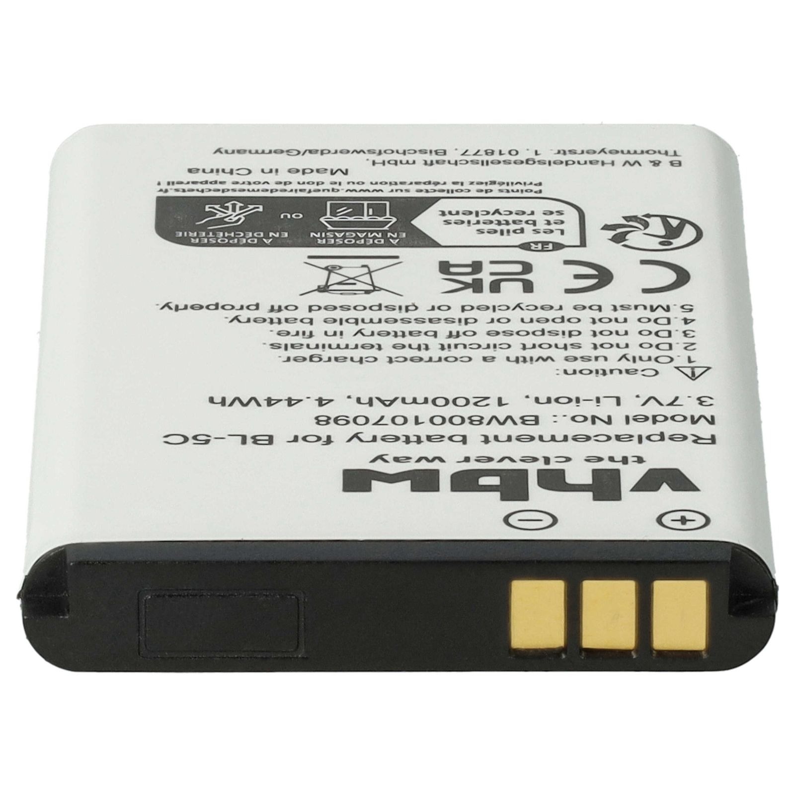 Baterija za Alcatel 8232 / 8242 DECT, 1200 mAh - slika 7