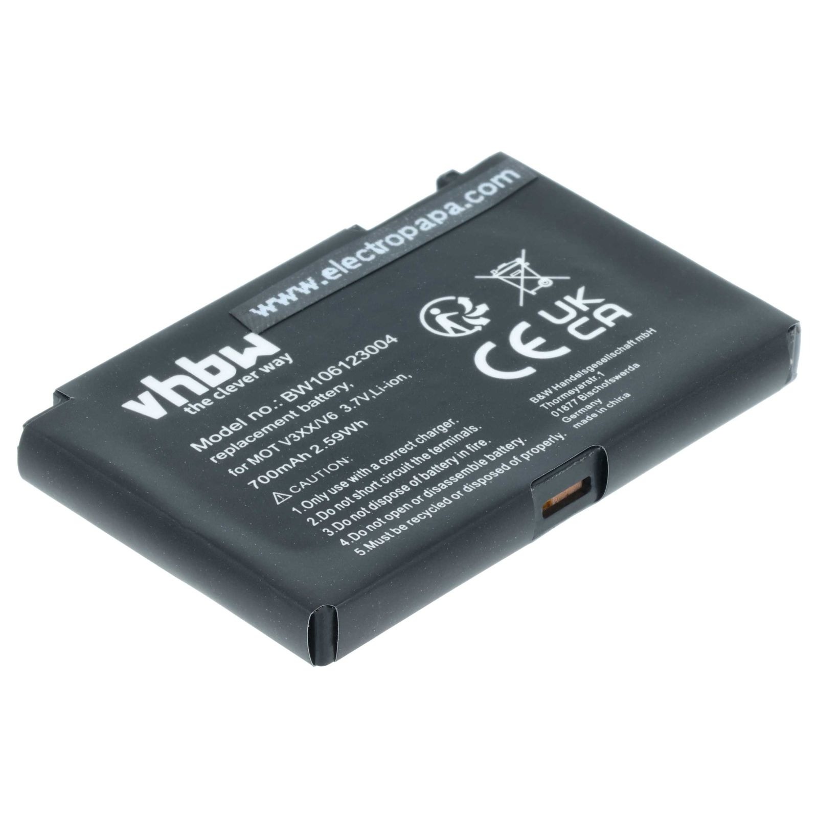 Baterija za Motorola RAZR V3XX / RAZR MAXX V6, BZ60, 700 mAh - slika 7