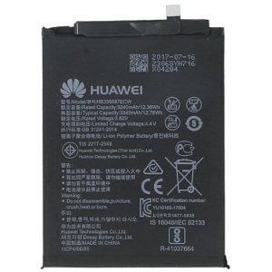 <b>Opis:</b><br><ul><li><b>Originalna baterija proizvajalca Huawei</b><br></li><li>Najsodobnejša tehnologija omogoča veliko ciklov polnjenja in praznjenja<br></li><li>Li-Polymer celice so prijazne okolju, obenem pa zagotavljajo delovanje brez spominskega učinka<br></li><li>Termično stikalo ščiti baterijske celice pred pregrevanjem, prenapolnitvijo in kratkim stikom<br></li><li>Visoka kapaciteta baterije, podaljšan čas delovanja pri mirovanju naprave, zelo počasno samopraznjenje<br></li><li>Baterijo polnimo z originalnim ali nadomestnim polnilcem<br></li><li>Certifikati CE in ROHS</li></ul><br><br><p><b>Originalne oznake:</b></p><ul><li>HB356687ECW<br></li></ul><br><br><p><b>Primerno za:</b></p><p>Huawei:</p><ul><li>BAC-AL00, BAC-L23, BAC-TL00, Nova 2 Plus, Nova 2 Plus Dual SIM, Honor 7X, Honor 7X Dual, Honor 7X Global Dual, BND-L24, BND-L21, P Smart+, P Smart+ Dual SIM, P Smart+ Dual SIM LTE, INE-LX1, P Smart Plus, INE-L21, Mate 10 Lite, P30 Lite</li></ul><br><b>Lastnosti:</b><ul><li>Proizvajalec: Huawei</li><li>Vrsta: Li-Polymer</li><li>Napetost: 3,82 V</li><li>Kapaciteta: 3.240 mAh (12,38 Wh)</li></ul><br>