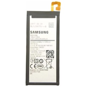 <b>Opis:</b><br><ul><li><b>Originalna baterija proizvajalca&nbsp; Samsung</b><br></li><li>Najsodobnejša tehnologija omogoča veliko ciklov polnjenja in praznjenja<br></li><li>Li-Polymer celice so prijazne okolju, obenem pa zagotavljajo delovanje brez spominskega učinka<br></li><li>Termično stikalo ščiti baterijske celice pred pregrevanjem, prenapolnitvijo in kratkim stikom<br></li><li>Visoka kapaciteta baterije, podaljšan čas delovanja pri mirovanju naprave, zelo počasno samopraznjenje<br></li><li>Baterijo polnimo z originalnim ali nadomestnim polnilcem<br></li><li>Certifikati CE in ROHS</li></ul><br><br><p><b>Originalne oznake:</b></p><ul><li>EB-BG570ABE<br></li></ul><br><br><p><b>Primerno za:</b></p><p>Samsung:</p><ul><li>Galaxy J5 Prime, Galaxy On5 2016 Duos, Galaxy On5 2016 Duos TD-LTE, SM-G5700</li></ul><br><b>Lastnosti:</b><ul><li>Proizvajalec: Samsung</li><li>Vrsta: Li-Polymer</li><li>Napetost: 3,85 V</li><li>Kapaciteta: 2.400 mAh (9,12 Wh)</li></ul><br>