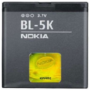 <br><b>Opis:</b><br><ul><li><b>Originalna baterija proizvajalca Nokia</b><br></li><li>Nadomestna baterija je izdelana po zasnovi in tehnologiji nemškega proizvajalca OTB, kar zagotavlja odlično kvaliteto<br></li><li>Najsodobnejša tehnologija omogoča veliko ciklov polnjenja in praznjenja<br></li><li>Li-Ion celice so prijazne okolju, obenem pa zagotavljajo delovanje brez spominskega učinka<br></li><li>Termično stikalo ščiti baterijske celice pred pregrevanjem, prenapolnitvijo in kratkim stikom<br></li><li>Visoka kapaciteta baterije, podaljšan čas delovanja pri mirovanju naprave, zelo počasno samopraznjenje<br></li><li>Baterijo polnimo z originalnim ali nadomestnim polnilcem<br></li><li>Certifikati CE in ROHS</li></ul><br><br><p><b>Originalne oznake:</b></p><ul><li>BL-5K<br></li></ul><br><p><b>Primerno za:</b></p><ul></ul><br>Nokia<br><ul><li>N85, N86 8MP, C7-00, X7-00, Oro<br></li></ul><br><br><b>Lastnosti:</b><ul><li>Proizvajalec: Nokia</li><li>Vrsta: Li-Ion</li><li>Napetost: 3,7 V</li><li>Kapaciteta: 1.200 mAh (4,44 Wh)</li></ul><br>