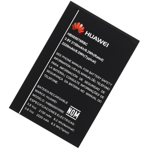 <b>Opis:</b><br><ul><li><b>Originalna baterija proizvajalca Huawei</b><br></li><li>Najsodobnejša tehnologija omogoča veliko ciklov polnjenja in praznjenja<br></li><li>Li-Ion celice so prijazne okolju, obenem pa zagotavljajo delovanje brez spominskega učinka<br></li><li>Termično stikalo ščiti baterijske celice pred pregrevanjem, prenapolnitvijo in kratkim stikom<br></li><li>Visoka kapaciteta baterije, podaljšan čas delovanja pri mirovanju naprave, zelo počasno samopraznjenje<br></li><li>Baterijo polnimo z originalnim ali nadomestnim polnilcem<br></li><li>Certifikati CE in ROHS</li></ul><br><br><p><b>Originalne oznake:</b></p><ul><li>HB505076RBC<br></li></ul><br><br><p><b>Primerno za:</b></p><p>Huawei:</p><ul><li>A199, Ascend G606, Ascend G610, Ascend G700, Ascend G700-T00, Ascend G700-U00, Ascend G710, C8815, G606, G606-T00, G610, G610C, G610S, G610T, G700, G700-T00, G700-U00, G710, Y3 II, Y3 II 3G, Y3 II 4G, Y3 II Dual SIM, Y600, Y610, Y618, Ascend Y3, Ascend Y3 II</li></ul><br><b>Lastnosti:</b><ul><li>Proizvajalec: Huawei</li><li>Vrsta: Li-Ion</li><li>Napetost: 3,8 V</li><li>Kapaciteta: 2.100 mAh (8,0 Wh)</li></ul><br>