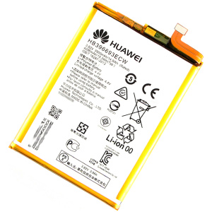 <b>Opis:</b><br><ul><li><b>Originalna baterija proizvajalca Huawei</b><br></li><li>Najsodobnejša tehnologija omogoča veliko ciklov polnjenja in praznjenja<br></li><li>Li-Polymer celice so prijazne okolju, obenem pa zagotavljajo delovanje brez spominskega učinka<br></li><li>Termično stikalo ščiti baterijske celice pred pregrevanjem, prenapolnitvijo in kratkim stikom<br></li><li>Visoka kapaciteta baterije, podaljšan čas delovanja pri mirovanju naprave, zelo počasno samopraznjenje<br></li><li>Baterijo polnimo z originalnim ali nadomestnim polnilcem<br></li><li>Certifikati CE in ROHS</li></ul><br><br><p><b>Originalne oznake:</b></p><ul><li>HB396693ECW<br></li></ul><br><br><p><b>Primerno za:</b></p><p>Huawei:</p><ul><li>Ascend Mate 8, Ascend Mate 8 Dual SIM, M200-UL00, Mate 8, Mate 8 Dual SIM TD-LTE 32GB, Mate 8 Dual SIM TD-LTE 64GB, NXT-AL10, NXT-CL00, NXT-DL00, NXT-L09<br></li></ul><br><b>Lastnosti:</b><ul><li>Proizvajalec: Huawei</li><li>Vrsta: Li-Polymer</li><li>Napetost: 3,82 V</li><li>Kapaciteta: 4.000 mAh (15,3 Wh)</li></ul><br>