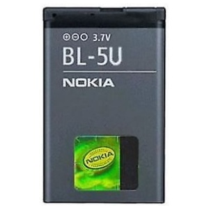 <b>Opis:</b><br><ul><li><b>Originalna baterija proizvajalca Nokia</b><br></li><li>Najsodobnejša tehnologija omogoča veliko ciklov polnjenja in praznjenja<br></li><li>Li-Ion celice so prijazne okolju, obenem pa zagotavljajo delovanje brez spominskega učinka<br></li><li>Termično stikalo ščiti baterijske celice pred pregrevanjem, prenapolnitvijo in kratkim stikom<br></li><li>Visoka kapaciteta baterije, podaljšan čas delovanja pri mirovanju naprave, zelo počasno samopraznjenje<br></li><li>Baterijo polnimo z originalnim ali nadomestnim polnilcem<br></li><li>Certifikati CE in ROHS</li></ul><br><br><p><b>Originalne oznake:</b></p><ul><li>BL-5U</li><li>CS-NK5UXL<br></li></ul><br><p><b>Primerno za:</b></p><ul></ul><br>Nokia<br><ul><li>8800E, 8900E, 8900i, 8800Arte, 8900, 6212, E66, 6600S</li></ul><br><b>Lastnosti:</b><ul><li>Proizvajalec: Nokia</li><li>Vrsta: Li-Ion</li><li>Napetost: 3,7 V</li><li>Kapaciteta: 1.100 mAh (4,1 Wh)</li></ul><br>