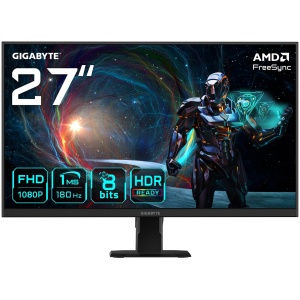 68,58 cm (27"), FHD / 1920 x 1080, 180 Hz, 1ms, 1000:1, 300 cd/m², 178°/178°, Matiran, 2x HDMI, 1x DisplayPort, 1x Audio