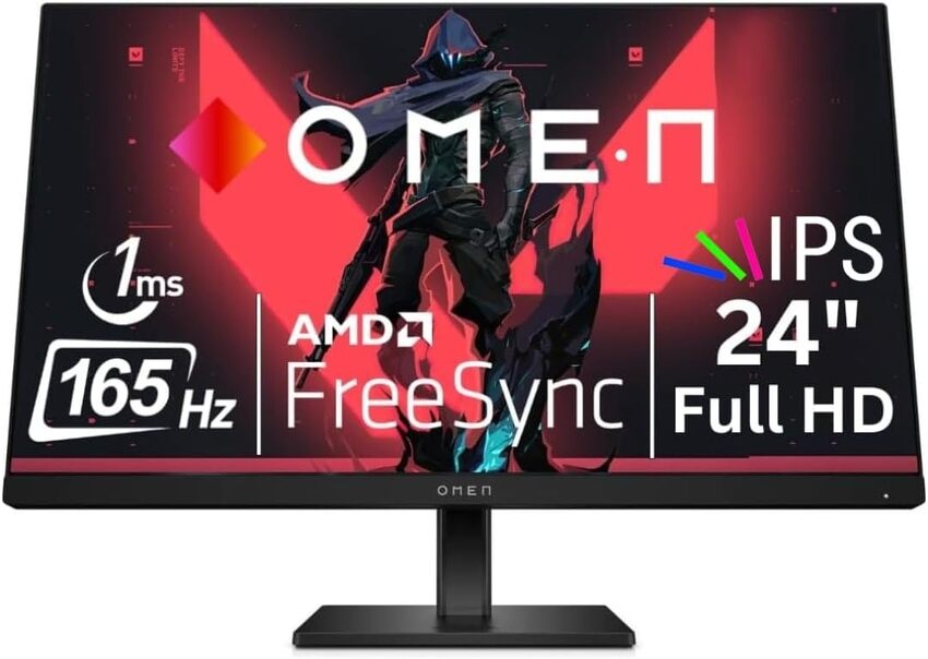 60,5 cm (23,8″), 1920 x 1080, 1 ms, 2x HDMI, DisplayPort, s: 1000:1 / d:, 178°/178°