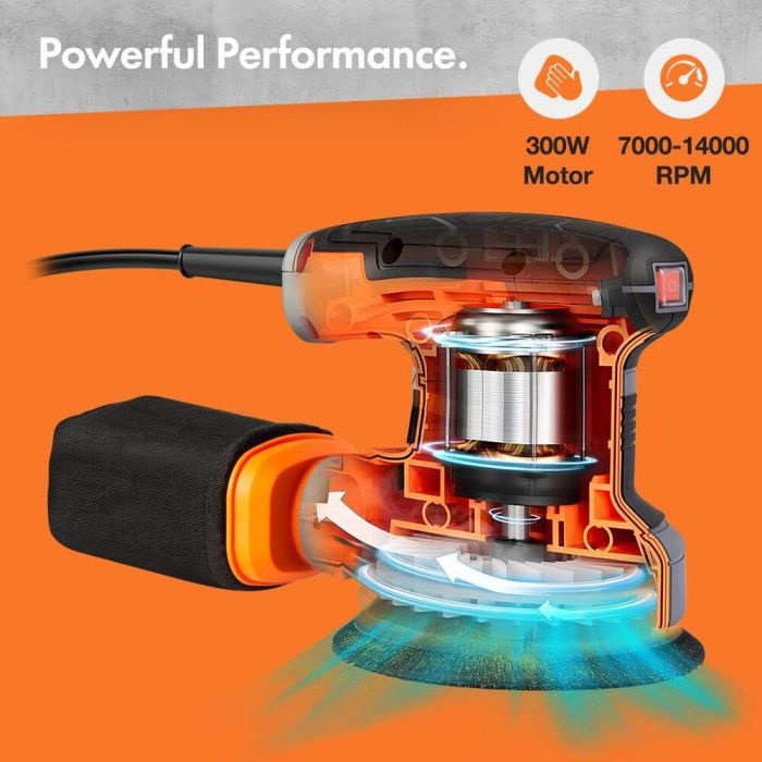 VonHaus 300 W ekscentrični brusilnik - slika 2