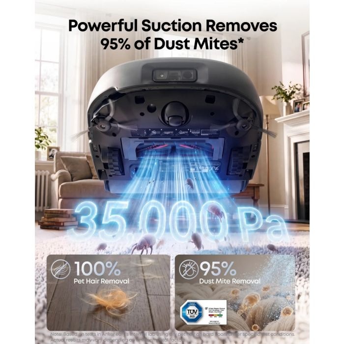 Anker Eufy Omni E35 robotski sesalnik s samičistilno postajo, črn - slika 3