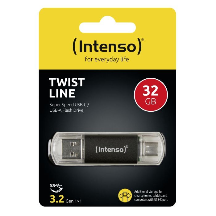 Intenso 32GB Twist Line USB 3.2 / USB-C spominski ključek - slika 3