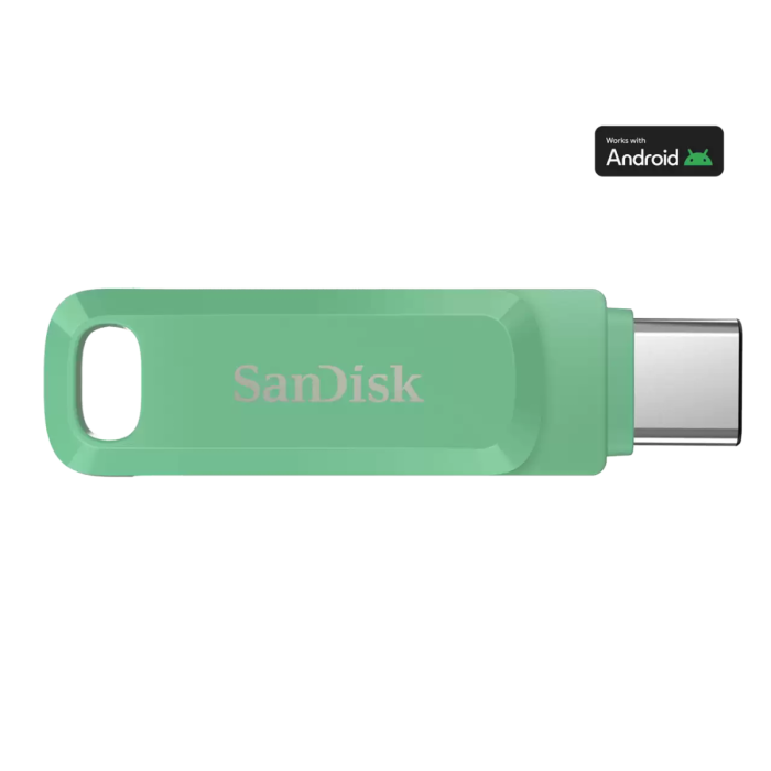 SANDISK 256GB Ultra Dual Drive Go USB-C/A 3.2 USB ključ (zelen) - slika 3