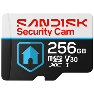 SANDISK 256GB Security Cam microSD UHS-I spominska kartica
