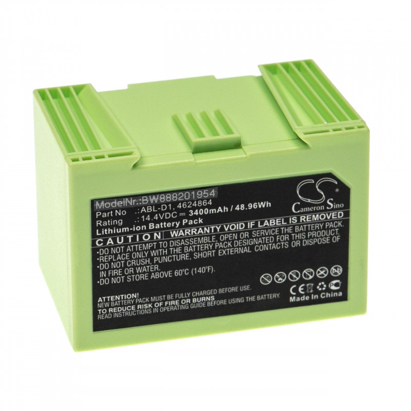 Baterija za iRobot Roomba E5 / E6 / I3 / I7 / I8, Li-Ion, 3400 mAh - slika 2