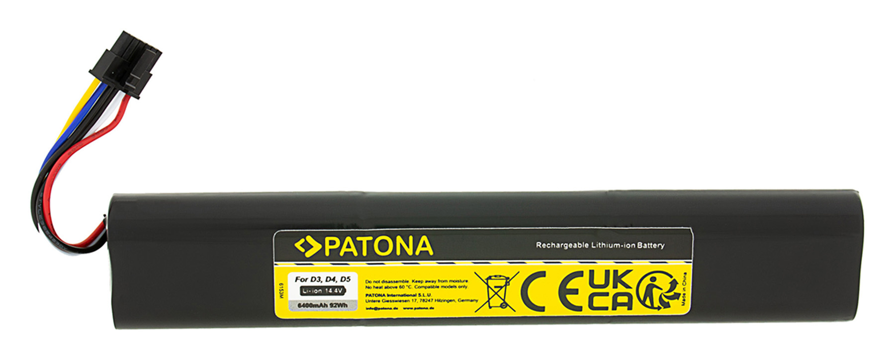 Baterija za Neato BotVac D3 / D4 / D5 / D7, 6400 mAh - slika 4