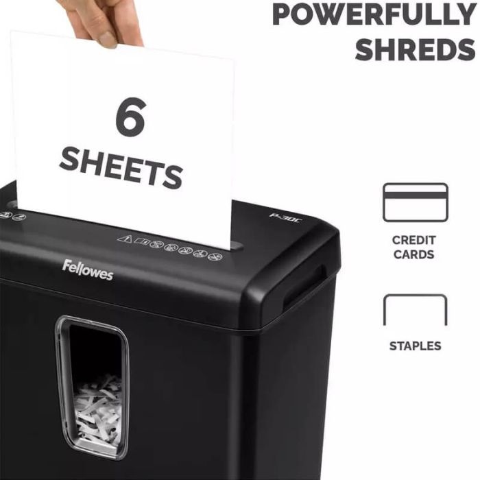 Fellowes Powershred P-30C Cross-Cut uničevalnik dokumentov - slika 3