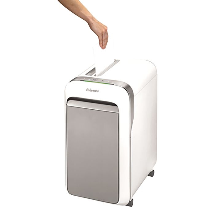 Fellowes Powershred LX221 Micro-Cut uničevalnik dokumentov, bel - slika 4