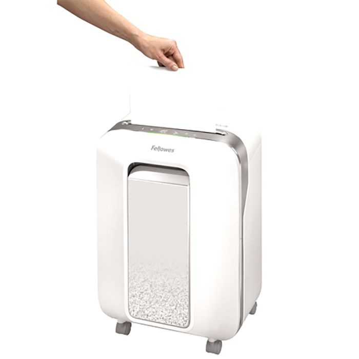 Fellowes Powershred LX201 Micro-Cut uničevalnik dokumentov, bel - slika 4