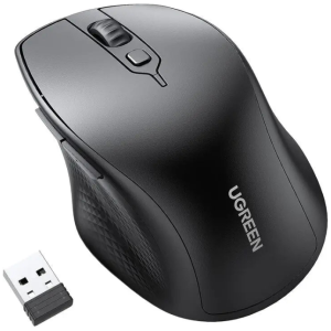 Ugreen ergonomska Dual-mode brezžična miška s stranskimi gumbi