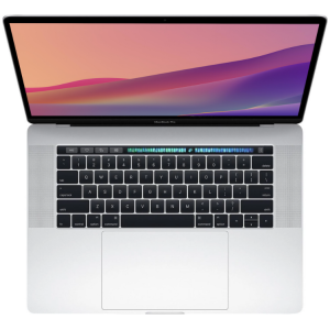 Intel® Core™ i9-8950HK (2.9 GHz / 4.8 GHz), 16 GB DDR4 SODIMM, 512 GB SSD Onboard, 39,1 cm (15,4″), Sijajni (BrightView, gloss), 2.8K / 2880 x 1800, AMD Radeon PRO 555x, Thunderbolt, backlit_kb, bluetooth, MacOS Sequoia
