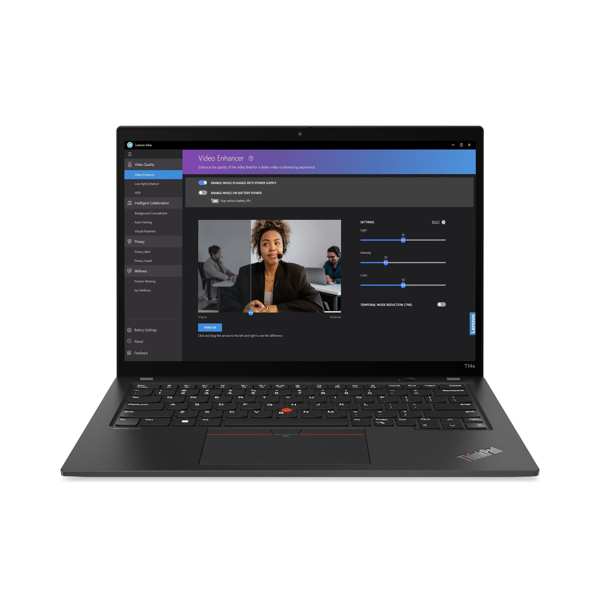 Intel® Core™ i7-1365U / 1,8 - 3,9 GHz / 10-Cores (2C+8c/12T) / 5,2 GHz TurboBoost, 32 GB LPDDR5 vgrajen (ONBOARD), 512 GB NVMe SSD, 35,6 cm (14,0″), Matiran (AntiGlare, matt), WUXGA / 1920 x 1200, Intel® Iris® Xe Graphics, HDMI, Thunderbolt, 2x USB, Osvetljena tipkovnica, Bluetooth, Brez sistema (licenčna nalepka Win10P)