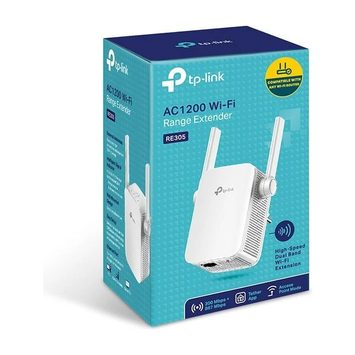 TP-LINK RE305 AC1200 Wi-Fi Range Extender ojačevalnik signala - slika 3