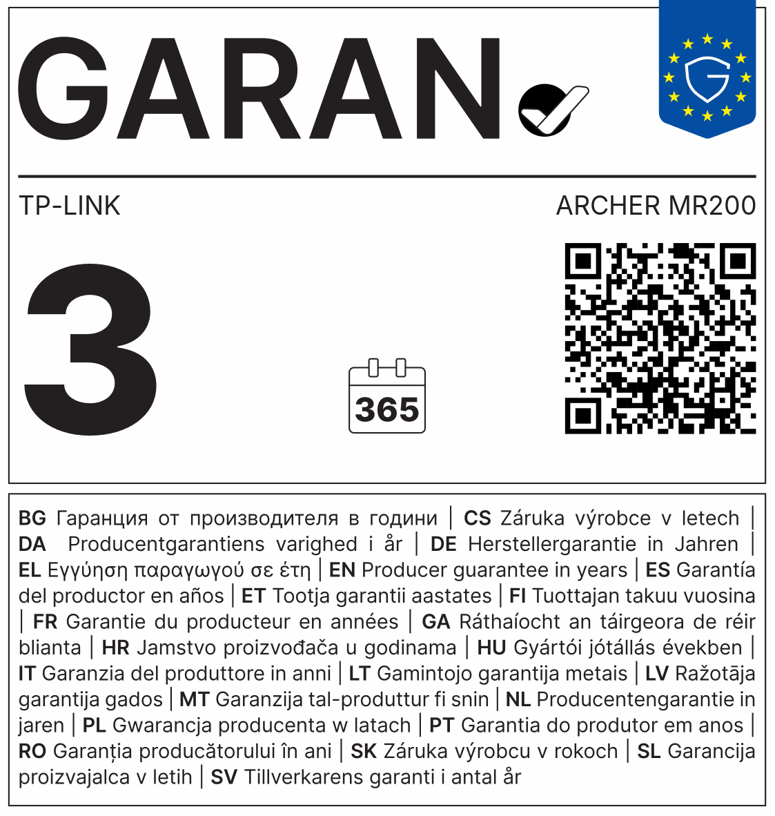 TP-LINK Archer MR200 AC750 brezžični Dual Band 4G LTE usmerjevalnik, SIM - slika 3