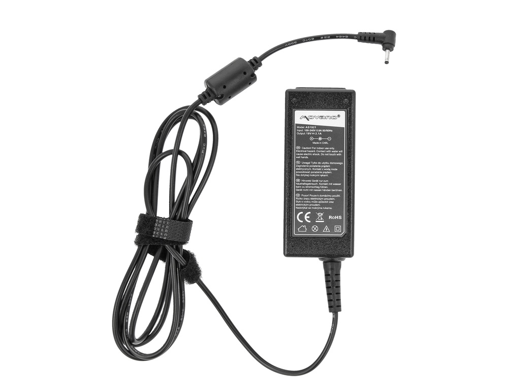 Polnilec za prenosnike Asus Eee PC, 40W / 19V / 2,10A / 2,5mm x 0,7mm - slika 6