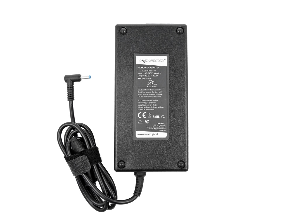 Polnilec za prenosnike HP / Compaq, 200W / 19,5V / 10,3A / 4,5mm x 3,0mm - slika 6