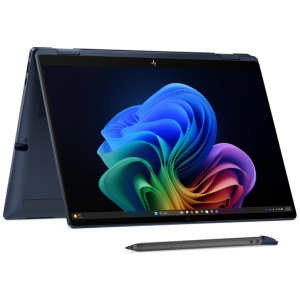 Intel Core Ultra 5 325 (2,1 - 4,5 GHz), 32 GB LPDDR5X-8533, SSD 512 GB M.2 PCIe NVMe, 35,6 cm (14,0″) WUXGA (1920x1200) Multi-Touch IPS UWVA LED 60 Hz, Intel Graphics (IGP), HDMI 2.1, 2x Thunderbolt 4 (40Gbps - DisplayPort 2.1), 1x USB-C 3.2 Gen2 (10Gbps - DisplayPort 1.4), 1x USB-A 3.2 Gen1 (5Gbps), Wi-Fi 7 (2x2), Bluetooth 6.0, Pen HP Garaged AES, Fingerprint, Webcam, Backlit Kbd., Microsoft Windows 11 Pro (64-bit)