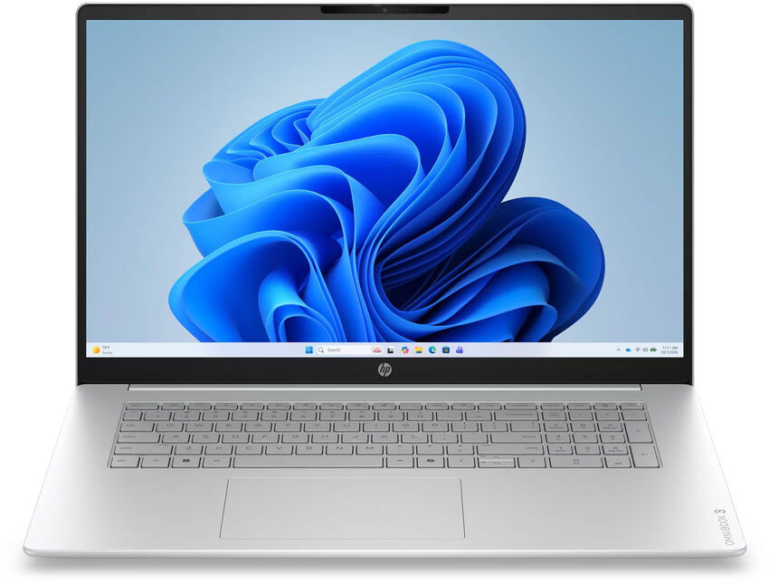 AMD Ryzen 7 160 (2.7GHz), 16 GB DDR5-4800, SSD 512 GB PCIe NVMe, 43,9 cm (17,3″) FHD (1920x1080) AG LED IPS 60 Hz, AMD Radeon 680M (IGP), HDMI 2.1, 2x USB-C 3.2 Gen2 (10Gbps - DisplayPort 1.4), 2x USB-A 3.0 (5Gbps), Wi-Fi 6 (2x2), Bluetooth 5.4, Std Kbd., Webcam, No ACA, Windows 11 Home (64-bit)