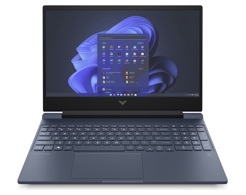 AMD Ryzen 5 8645HS (4,3 GHz), 16 GB DDR5-5600, SSD 1 TB M.2 PCie NVMe, 39,6 cm (15,6″) FHD (1920x1080) AG LED 144 Hz, NVIDIA Geforce RTX 3050 (6 GB GDDR6), HDMI 2.1, 1x USB-C 3.2 Gen1 (5 Gbps - DisplayPort), 2x USB-A 3.2 Gen1 (5 Gbps), Wi-Fi 6 (2x2), Bluetooth 5.4, Webcam, Backlit Kbd., Microsoft Windows 11 Pro (64-bit)