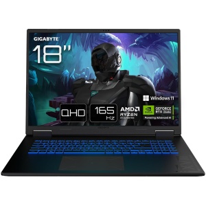 AMD Ryzen 7 260 w/ Radeon 780M Graphics / 3,8 GHz / Octa-Core (8C/16T) / Turbo Speed 5,1 GHz, 32 GB DDR5 SODIMM, 1 TB NVMe SSD, 45,72 (18"), Matiran (AntiGlare, matt), WQXGA / 2560 x 1600 @165Hz, Nvidia GeForce RTX 5070 Max-Q, HDMI, USB-C, 3x USB, Backlit keyboard, bluetooth, Microsoft Windows 11 Home (64-bit)