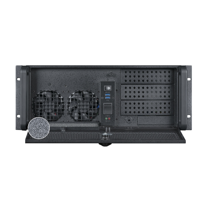 Chieftec 4U rack ohišje za strežnik UNC-410S-B-U3-OP - slika 2