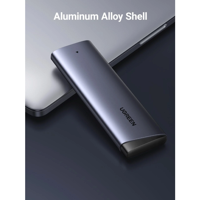 Ugreen M.2 NVMe SSD USB-C 3.1 Gen2 ohišje za disk - slika 2