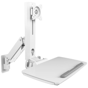 IcyBox IB-WS700-W stenski nosilec za monitor - delovno postajo